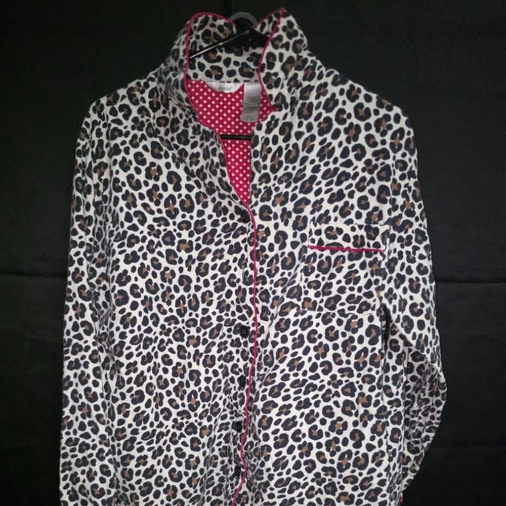 Leopard Print Pajama set